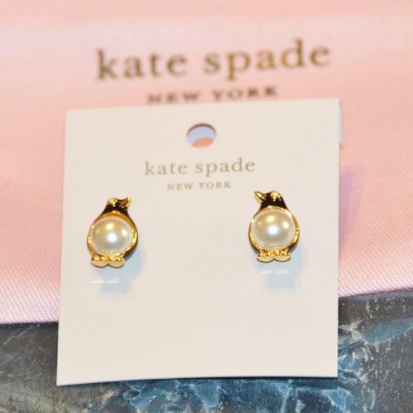 kate spade Pearl Earrings - Penguin